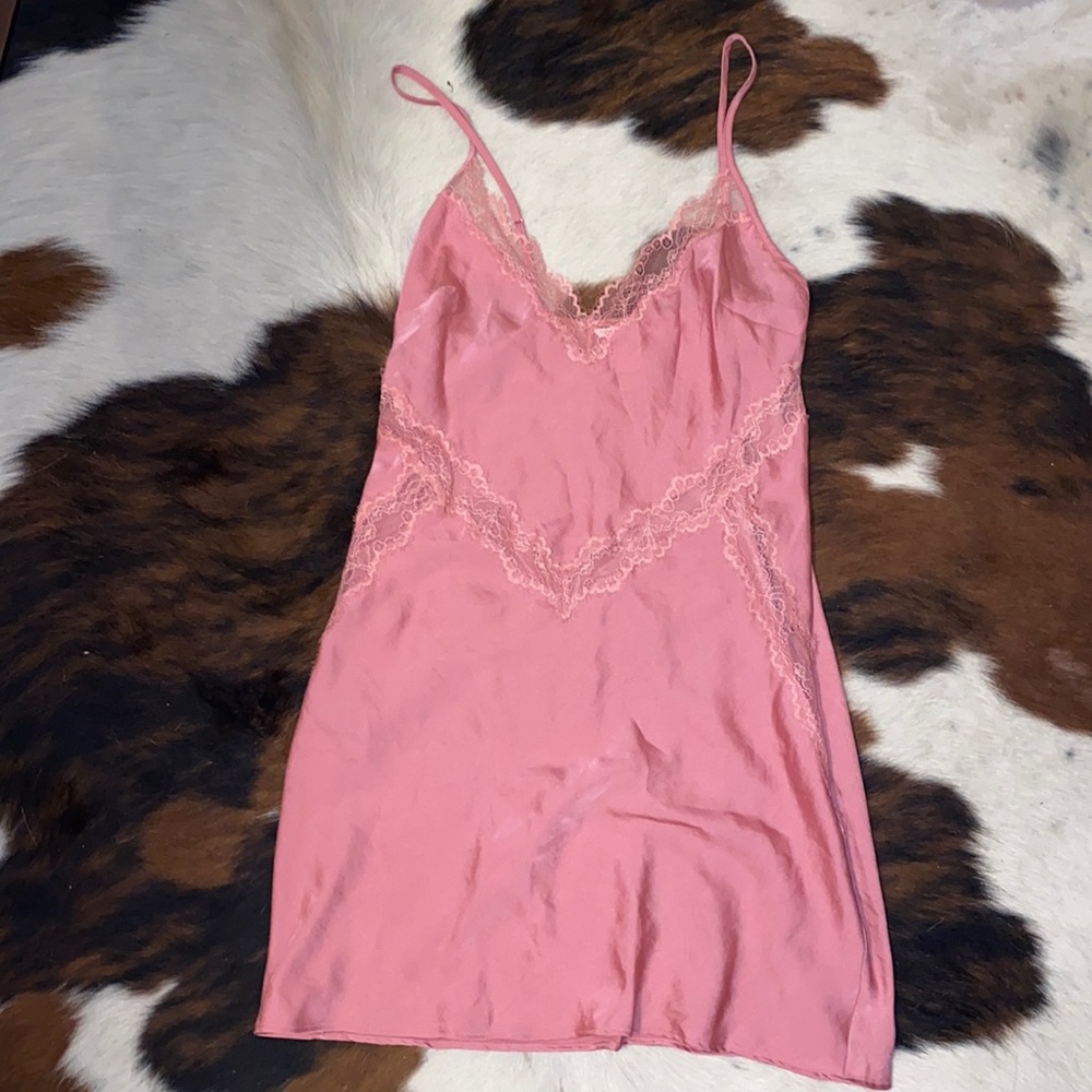 Victoria’s Secret pink slip dress
